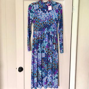 Kate Spade Pacific Petals Knit Dress